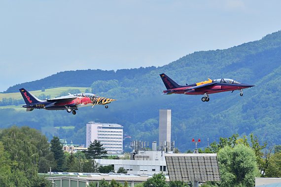 Flying Bulls Alpha Jet Formation Foto PA Austrian Wings Media Crew Flying Bulls Alpha Jet Formation Foto PA Austrian Wings Media Crew