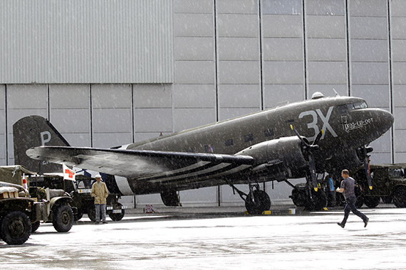 Paddy Greens D-Day Veteran im Regenschauer - Foto: Arthur Hutterer