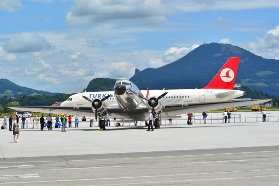 Swissair DC-3 Turkish a320 Foto PA Austrian Wings Media Crew