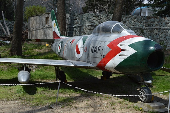 Ein alter Jet der königlich-iranischen Luftstreitkräfte.