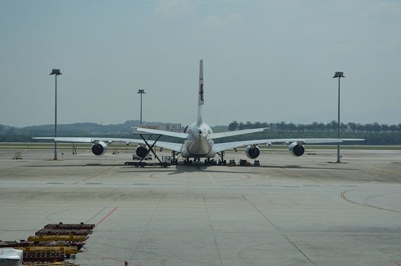 Ein malaysischer A380.