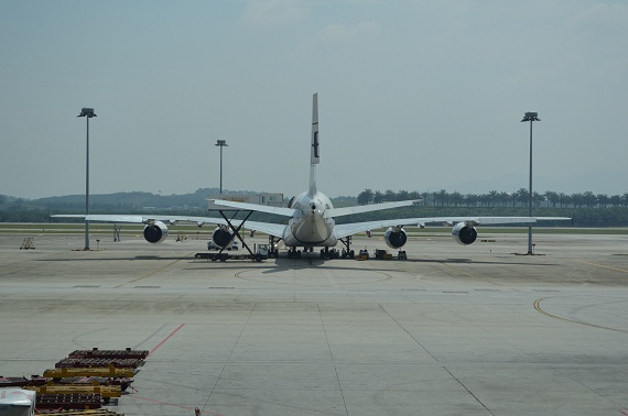 Ein malaysischer A380. Ein malaysischer A380.