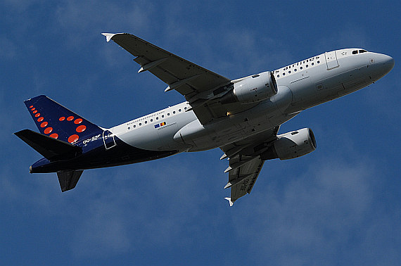 Soll heute nach Lüttich abheben: A319 von Brussels Airlines, Symbolbild Soll heute nach Lüttich abheben: A319 von Brussels Airlines, Symbolbild