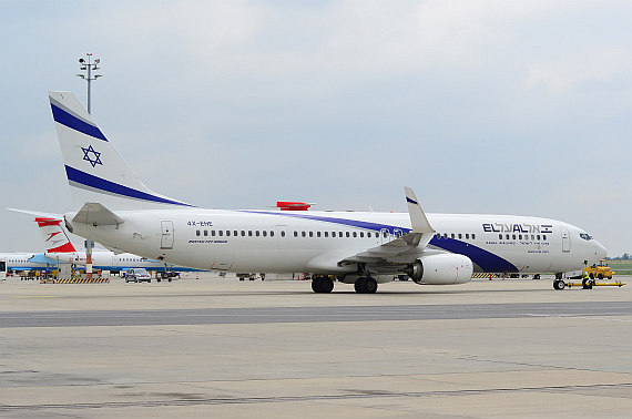 El Al Israel Airlines Boeing 737-900 4X-EHE_7 Foto PA Austrian Wings Media Crew