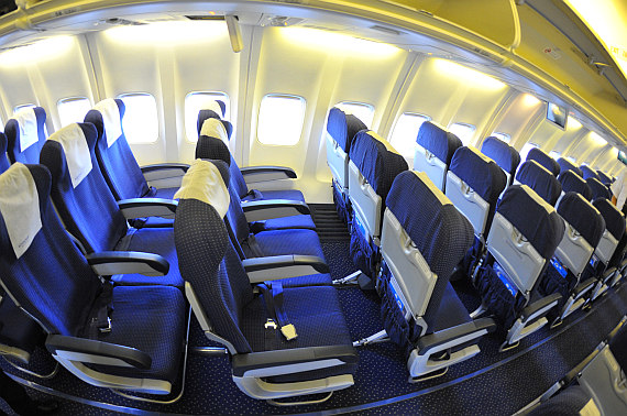 El Al Israel Airlines UP 4X-EKO_15 Kabine Fisheye Foto PA Austrian Wings Media Crew