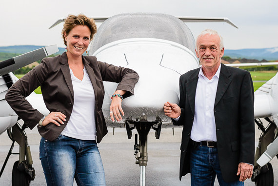 Erfolgreiches Dreamteam: Isabella Herl und Alfred Oberhofer.