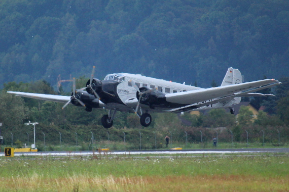 Lufthansa Junkers Ju 52 Tante Ju Graz Landung Foto Christof Rainer