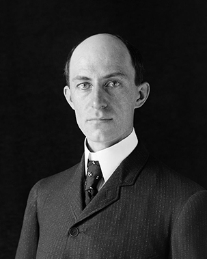 und sein Bruder Wilbur Wright, 1905