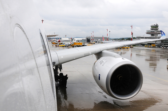 Airbus A350-900 Wingview Linz - Foto: Austrian Wings Media Crew