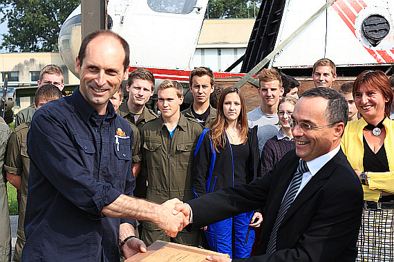 Gerhard Moik (Technical Manager Flying Bulls) und BFS Direktor Franz Koller Gerhard Moik (Technical Manager Flying Bulls) und BFS Direktor Franz Koller