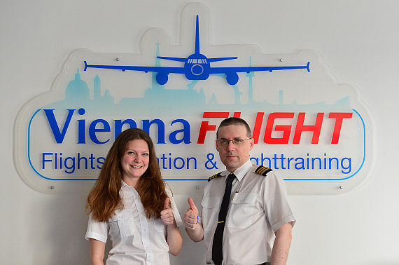 Viennaflight Christine Braunhuber Gerhard Lück Foto PA Austrian Wings Media Crew