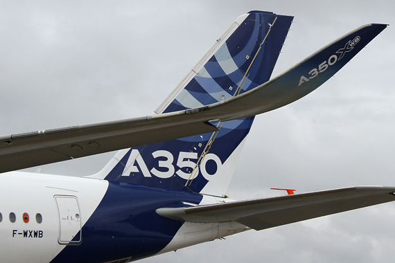 Airbus A350-900 in Linz Airbus A350-900 in Linz
