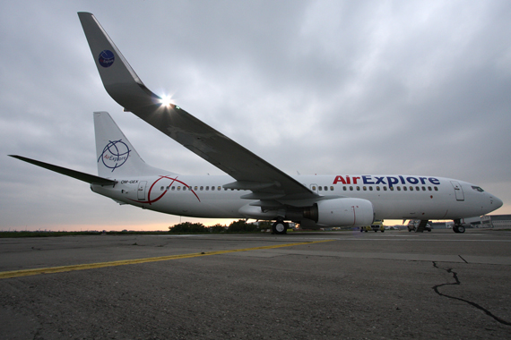 Air Explore Boeing 737-800 Foto Martin Dichler Air Explore Boeing 737-800 Foto Martin Dichler