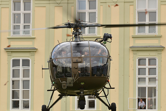 Bundesheer Alouette III Heldenplatz 2014_1 Markus Dobrozemsky Foto Markus Dobrozemsky