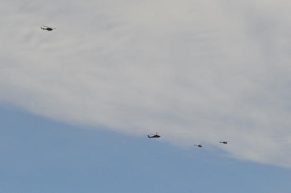 Bundesheer Hubschrauber Anflug Heldenplatz 2014_1 Foto PHuber