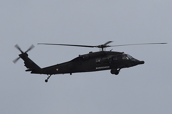 Bundesheer Hubschrauber Anflug Heldenplatz 2014_4 Sikorsky Black Hawk Foto PHuber