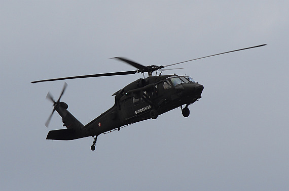 Bundesheer Hubschrauber Anflug Heldenplatz 2014_5 Sikorsky Black Hawk Foto PHuber
