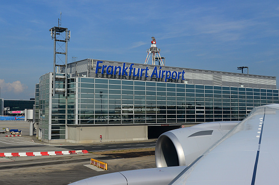 Dann ging's zurück nach Frankfurt.