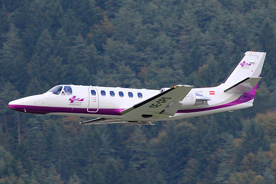 Auch die Tyrol Air Ambulance schaute vorbei - Foto: Christian Schöpf