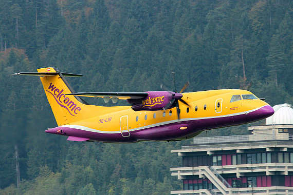 Lowpass der Do328 von Welcome Air - Foto: Christian Schöpf Lowpass der Do328 von Welcome Air - Foto: Christian Schöpf