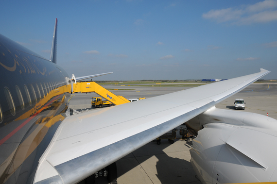 Jordanian 787 Wingview  - Foto Austrian Wings Media Crew