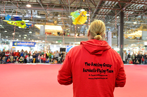 Modellbaumesse 2014 Flugvorführung Foto PA Austrian Wings Media Crew