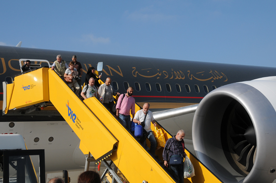 RJA 787 PAX  - Foto Austrian Wings Media Crew