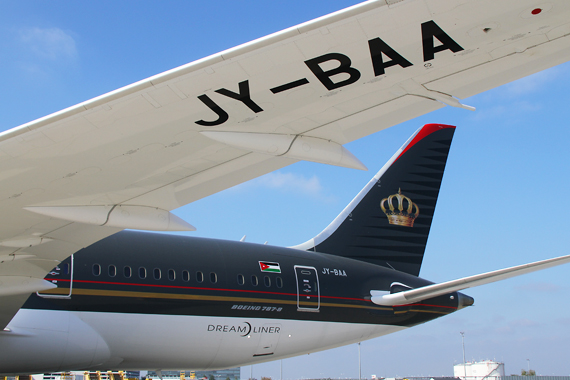 Die JY-BAA wurde erst Ende August an die Airline ausgeliefert.