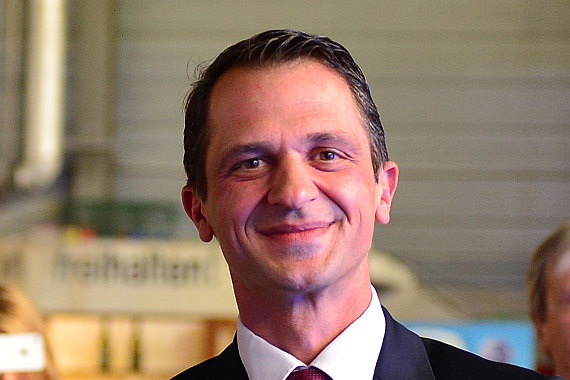 Christian Lesjak hatte heute gut lachen Christian Lesjak hatte heute gut lachen