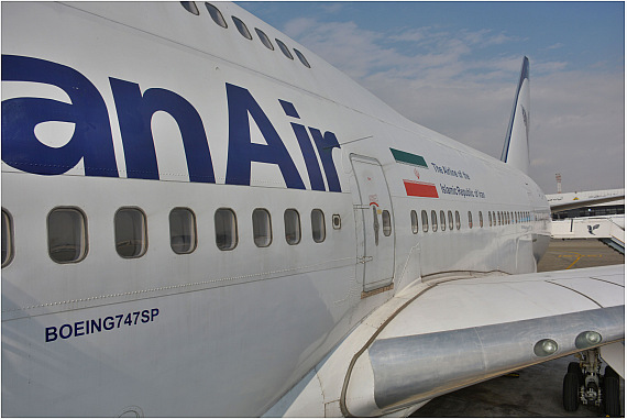 Iran Air 747SP Letzter Flug Detail Günther Pitterka Iran Air 747SP Letzter Flug Detail Günther Pitterka