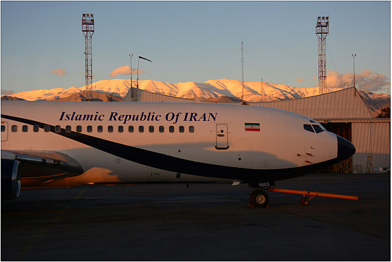 Diese 707 dient der iranischen Regierung als VIP-Flugzeug. Diese 707 dient der iranischen Regierung als VIP-Flugzeug.