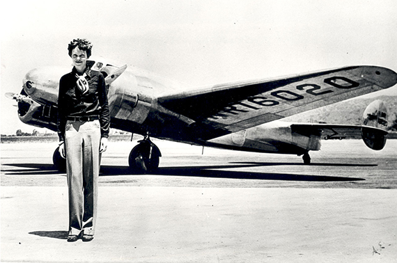 Amelia Earhart, ...