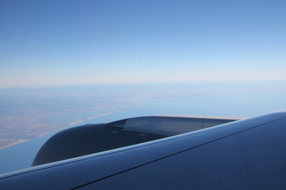Airbus A350 Auslieferung Qatar Airways Blick auf Tragfläche Winglet Symbolbild Sujetbild Verkehrsluftfahrt Foto Aig