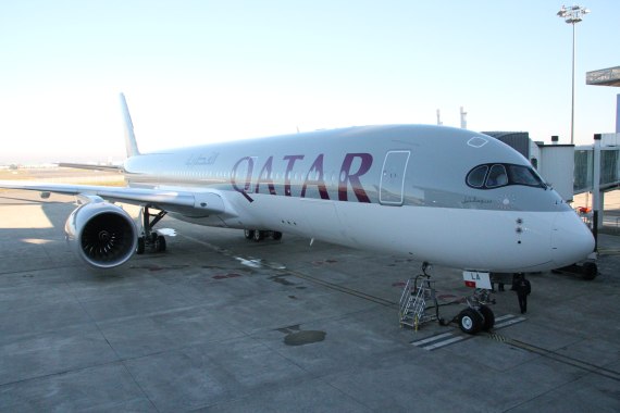 Airbus A350 Auslieferung Qatar Airways Foto Aig