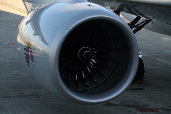 Angetrieben wird der A350 von RR Trent XWB Turbinen.