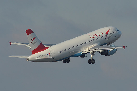 A320 der AUA beim Start, Symbolbild A320 der AUA beim Start, Symbolbild