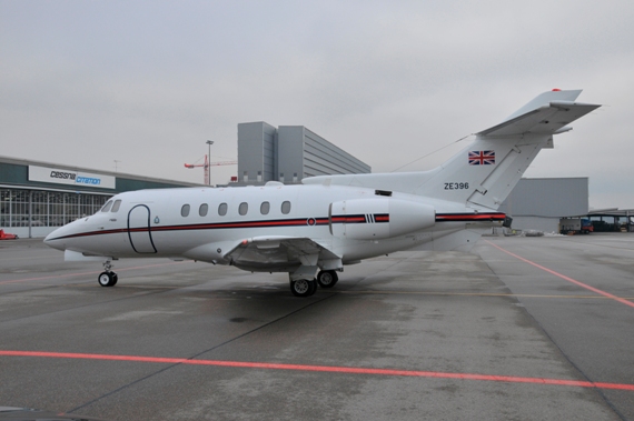 Royal Air Force HS-125-700B, ZE396