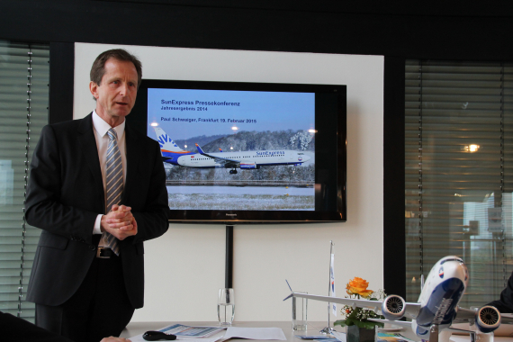 SunExpress-CEO Paul Schwaiger: "Kaufen statt leasen!" - Foto: Austrian Wings Media Crew SunExpress-CEO Paul Schwaiger: "Kaufen statt leasen!" - Foto: Austrian Wings Media Crew