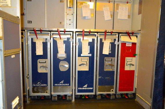 Passagiere verlassen einen Transaero Jumbo niemals hungrig! Passagiere verlassen einen Transaero Jumbo niemals hungrig!