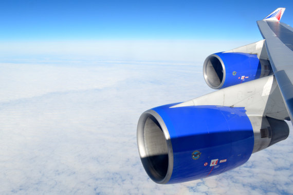 Die B747 in all ihrer Klasse während des Fluges. Die B747 in all ihrer Klasse während des Fluges.