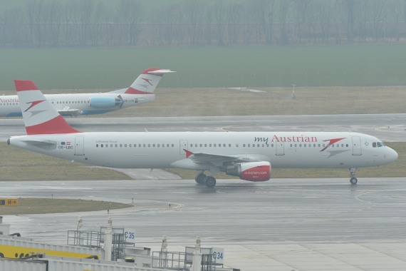 New Colours AUA Austrian Airlines OE-LBC Ankunft Foto PA Austrian Wings Media Crew_1