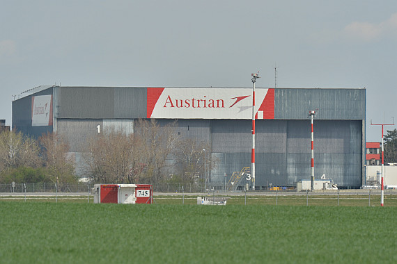 Die technische Basis der Austrian Airlines auf dem Flughafen Wien, Symbolbild Die technische Basis der Austrian Airlines auf dem Flughafen Wien, Symbolbild