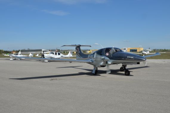 Diamond Aircraft DA62 OE-VSB Foto Huber Austrian Wings Media Crew