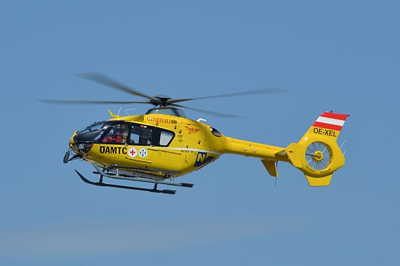 Christophorus 3 startete sofort zum nur wenige Hundert Meter vom Stützpunkt entfernten Unglücksort, Symbolbild - Foto: Austrian Wings Media Crew