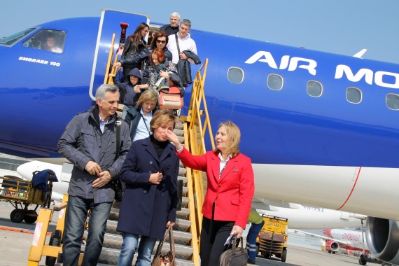 Air Moldova nimmt Flugverbindung Wien-Chisinau wieder auf - Foto: Austrian Wings Media Crew Air Moldova nimmt Flugverbindung Wien-Chisinau wieder auf - Foto: Austrian Wings Media Crew