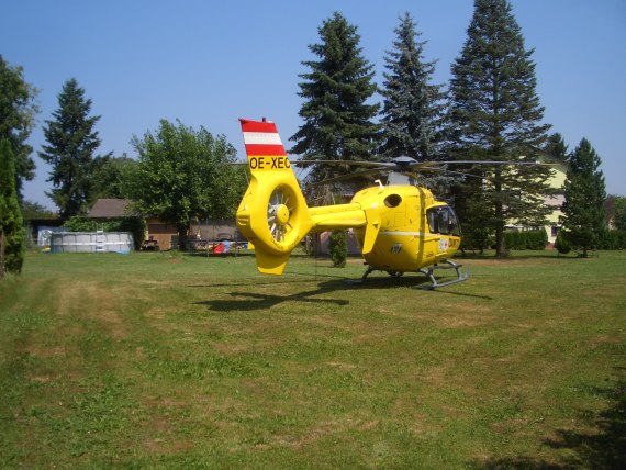 ÖAMTC Notarzthubschrauber EC135 Christophorus 16 OE-XEC Foto ÖAMTC