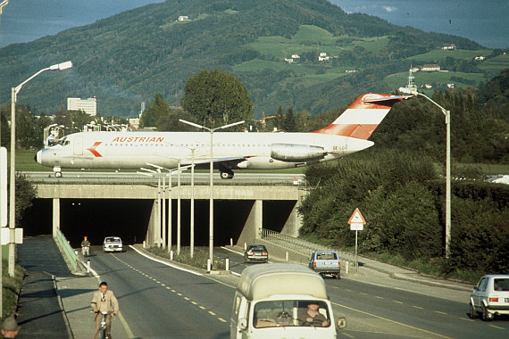 AUA Austrian Airlines DC-9-32 Foto Archiv Austrian Airlines AUA Austrian Airlines DC-9-32 Foto Archiv Austrian Airlines