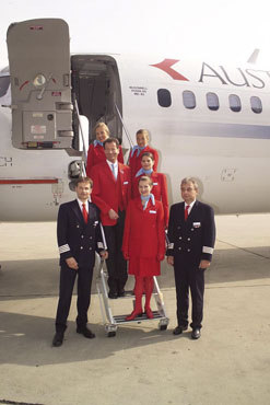 AUA Austrian Airlines MD-80-Ausflottung 22Juni2005 Foto Archiv Austrian Airlines_1