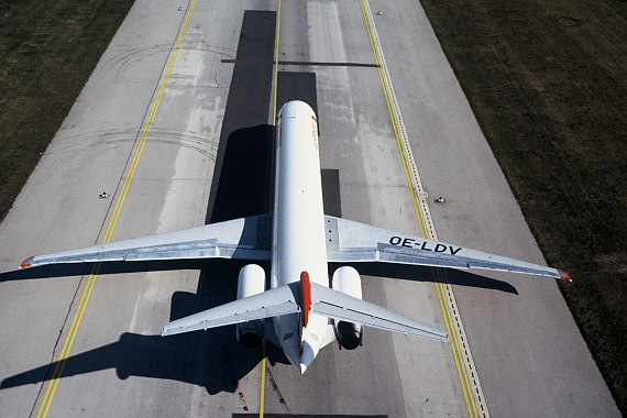 AUA Austrian Airlines MD-80 Foto Archiv Austrian Airlines AUA Austrian Airlines MD-80 Foto Archiv Austrian Airlines