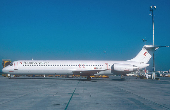 AUA Austrian Airlines MD-81 OE-LDW Foto AUA